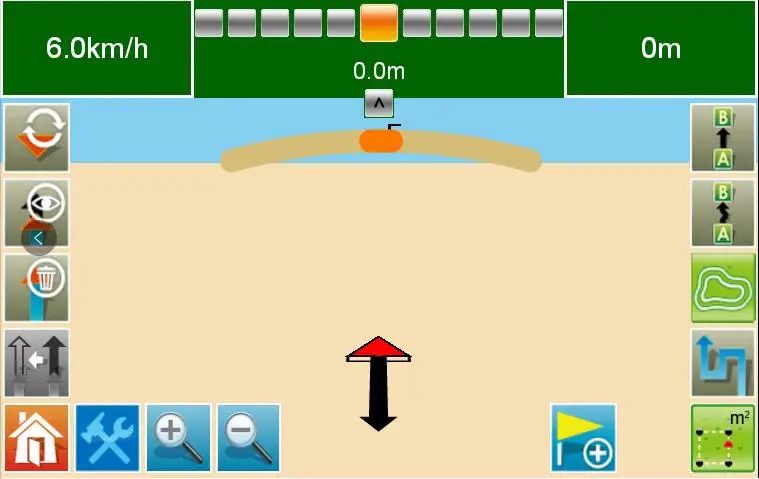 Tractor GPS auto guidance system SunNav AG100 High precision Agriculture Tractor GPS guidance System GPS & Guidance Equipment