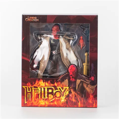 6-дюймовый Hellboy HELLBOY мобильный фигурка 2-го поколения C-Гараж Комплект Модель качественный вариант украшения