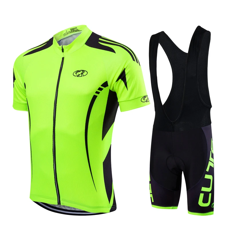 

FASTCUTE Pro Cycling Clothing Cycling Sets Bike uniform Summer Mans Cycling Jersey Set Road Bicycle Jerseys MTB Bicycle Wear