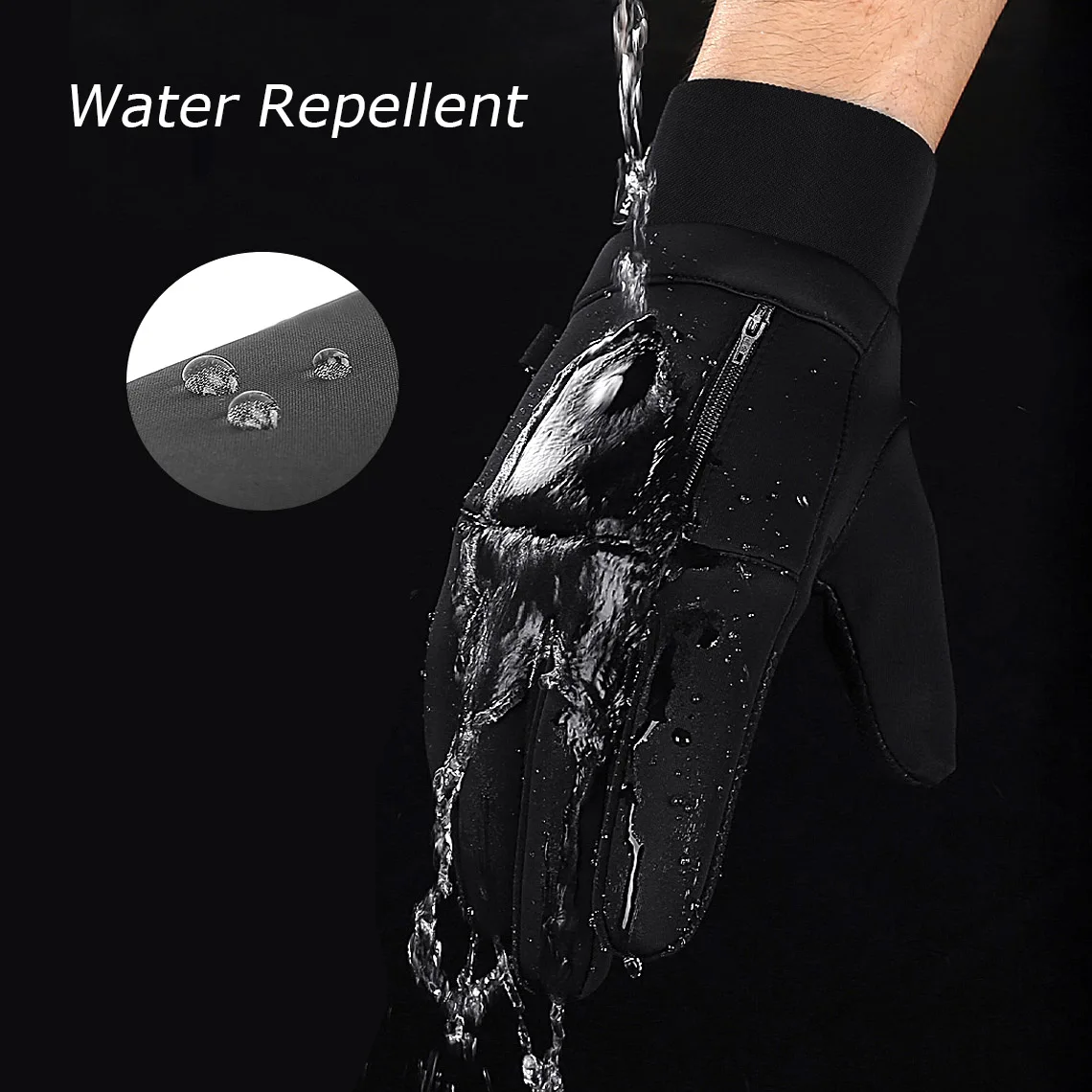 Winter Mountain Bike Gloves Men Warm Bicycle Gloves Full Finger Waterproof Cycling Windproof Motorcycle cycling gloves