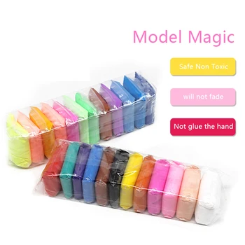 

Resin Material Light Clay Modeling Plasticine Polymer Clay Soft DIY Novelty Mud Clay Non-toxic Educational Toys Dry Air Super