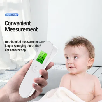 

Non-contact Infrared Thermometer Forehead Body Temperature Measurement Meter for Baby Adult Digital Thermometer Tester
