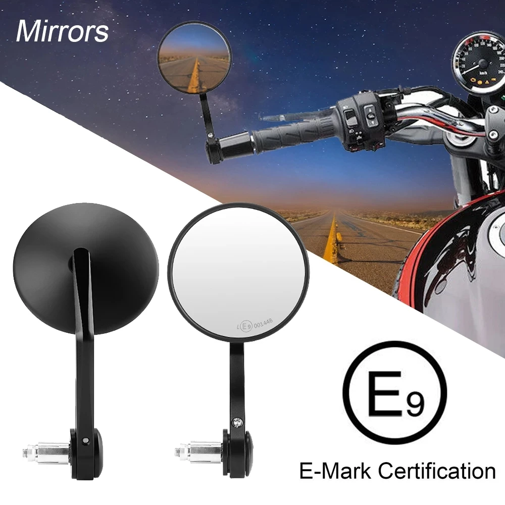 

E-MARK Motorcycle Mirror CNC Motorcycle Rear View Mirror For Tenere 700 MT10 r6 r3 TMAX 530 TMAX 500 TMAX 560 Xmax Newest!
