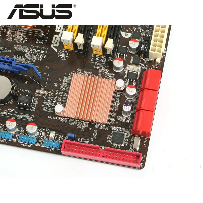 LGA 775 ASUS P5QL-EM 800 МГц 667 МГц DDR2 P5QL EM материнская плата uATX USB2.0 PCI-E X16 настольная Материнская плата ПК используется