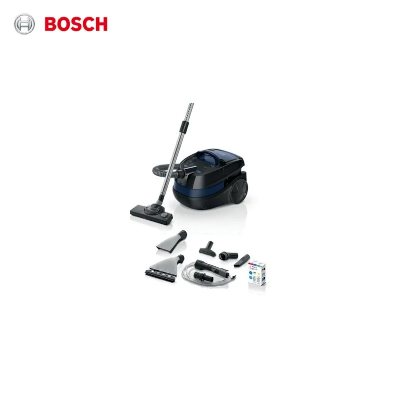 Моющий пылесос Bosch Serie 4 BWD41700 синий | Бытовая техника