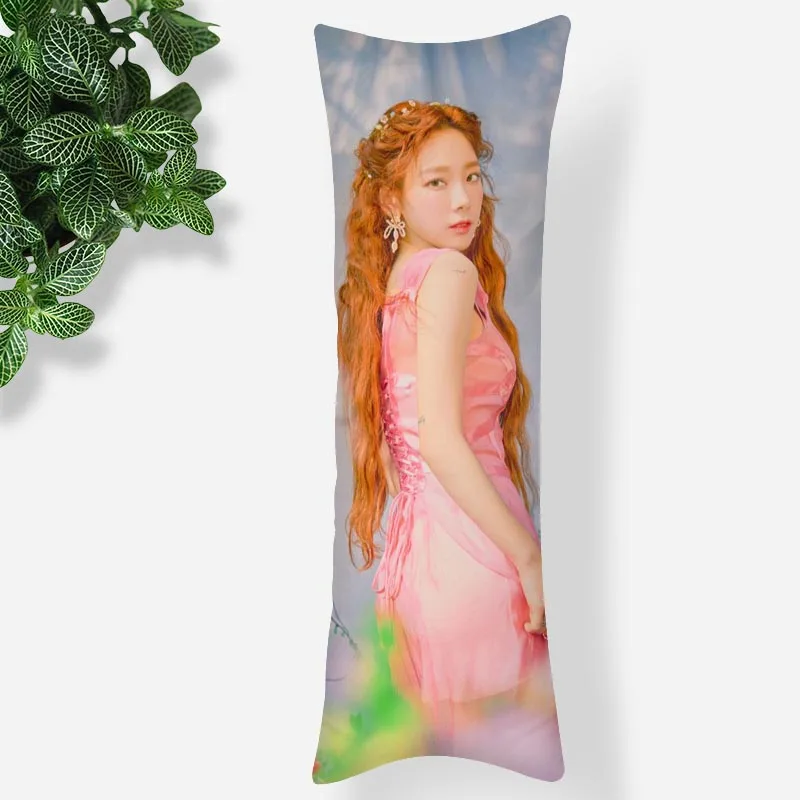 Yuri/Taeyeon Girls' Generation Body Pillow Case 3D Double-Side Print Silk Smooth Soft Fabric Cover For Boys Girl 1125 | Дом и сад