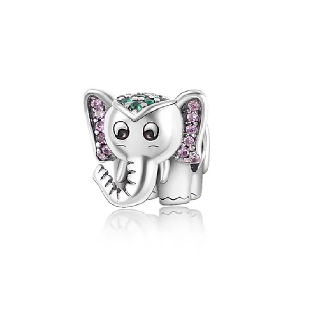 Genuine 925 sterling silver marine animal hanging bead pendant suitable for original Pandora bracelet ladies fashion jewelry BMT022