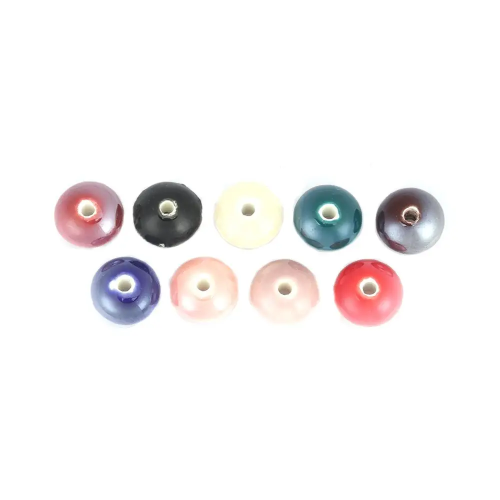 DoreenBeads керамические бусины Абак белые красочные ювелирные изделия DIY