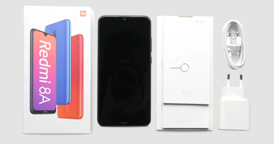 Мобильный телефон Xiaomi Redmi 8A с глобальной версией, 2 Гб, 32 ГБ, 8 A, 6,22 дюймов, Восьмиядерный процессор Snapdargon 439, камера 12 МП, аккумулятор 5000 мАч, 18 Вт, QC 3,0