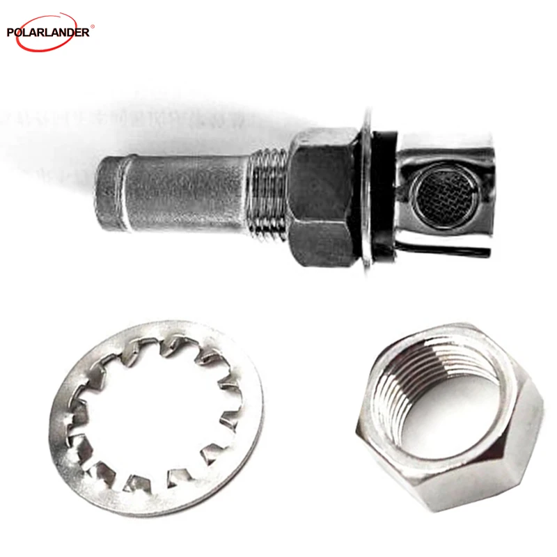 

Металлический прямой штуцер для вентиляционного отверстия топливного бака из нержавеющей стали 316, прочные детали для лодочных яхт, морская Монтажная прокладка, оборудование