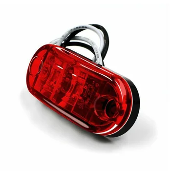 

Red Side Marker Light 2 Diode Oval 2.5-Inch Trailer 10pcs High Quality Useful