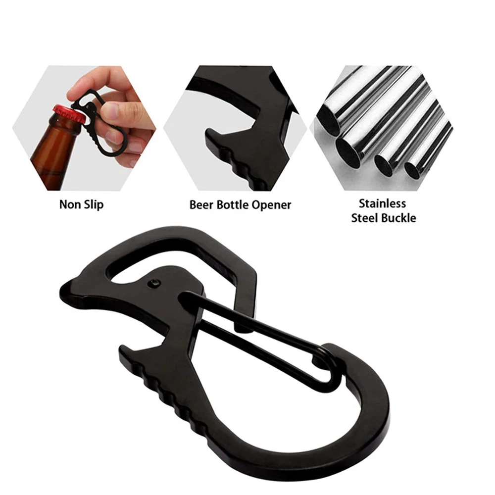 New Resilience Wire Rope Elastic Keychain Recoil Sporty Retractable Key Ring Anti Lost Yoyo Ski Pass Id Card Bottle Opener ► Photo 3/6