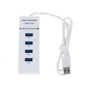 

Usb3.0Hub 4-Port Hub 3.0 Splitter 3.0Hub Expander Computer Splitter Speed Version Compatible With Usb2.0 Usb1.1