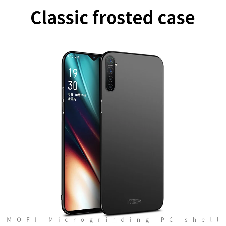 Для OPPO Realme XT чехол MOFi жесткий Роскошный защитный чехол для OPPO Realme XT чехол для телефона