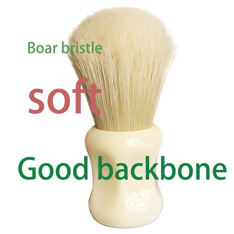 Dscosmeticplisoftboarbristlehairshavingbrushgoodbackboneand