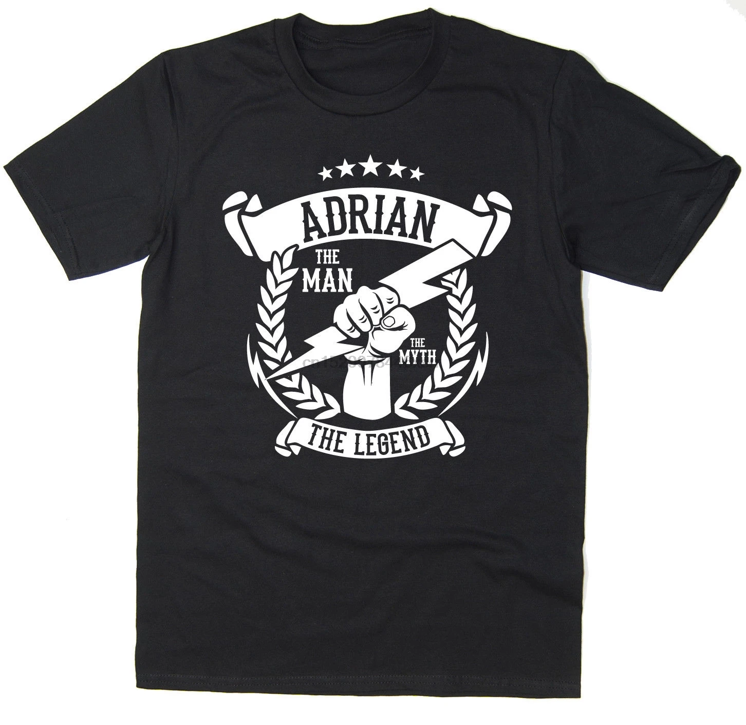 Адриан Человек Миф Легенда Футболка Рождественский подарок идея 6 цветов Новые