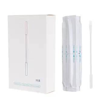 

30Pcs/Bag Disposable Alcohol Swabs Double Head Cotton Cleaning Sticks for IQOS Accessories Clean Kit Tools