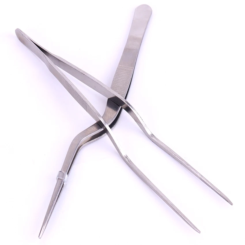 

Top Quality Stainless Steel Tweezers Professional Ear Cleaner Care Ear-Pick Tool Bending Tweezers Ear Cleaner Ear Care Tool 1PC
