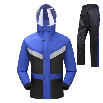 

Waterproof Raincoat Jacket Reflective 2020 Outdoor Hiking Poncho Hooded Raincoat Pants Lightweight Regenponcho Impermeable Mujer