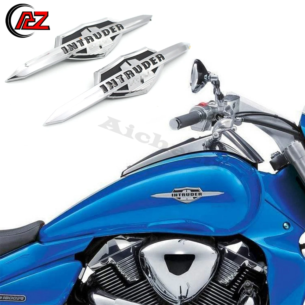 

ACZ Motorcycle Gas Tank Emblem Badge For Suzuki Intruder VL400 VL800 LC1500 Volusia Gas Tank Emblem Badge Decals