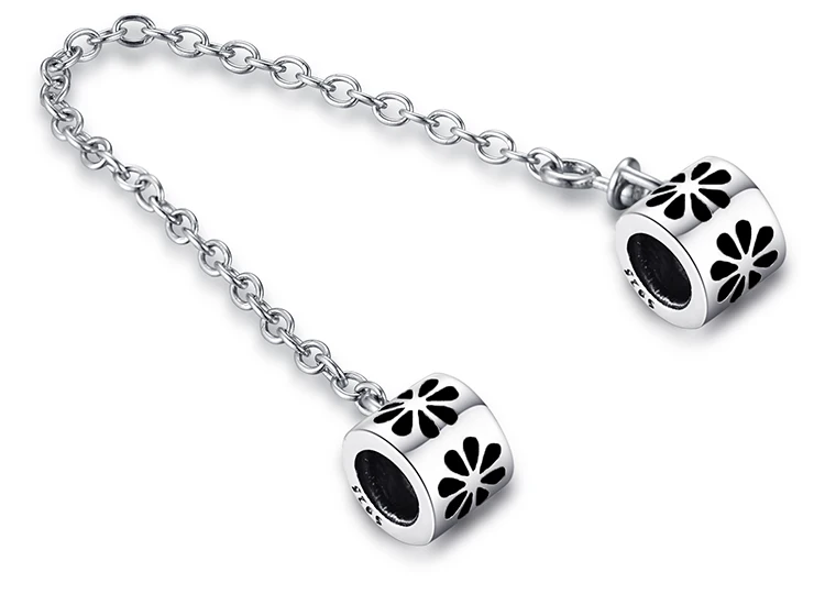 Jewelrypalace Серебряный цветок безопасности цепь серебро 925 пробы подарки для Для женщин Юбилей подарки Модные украшения Лидер продаж