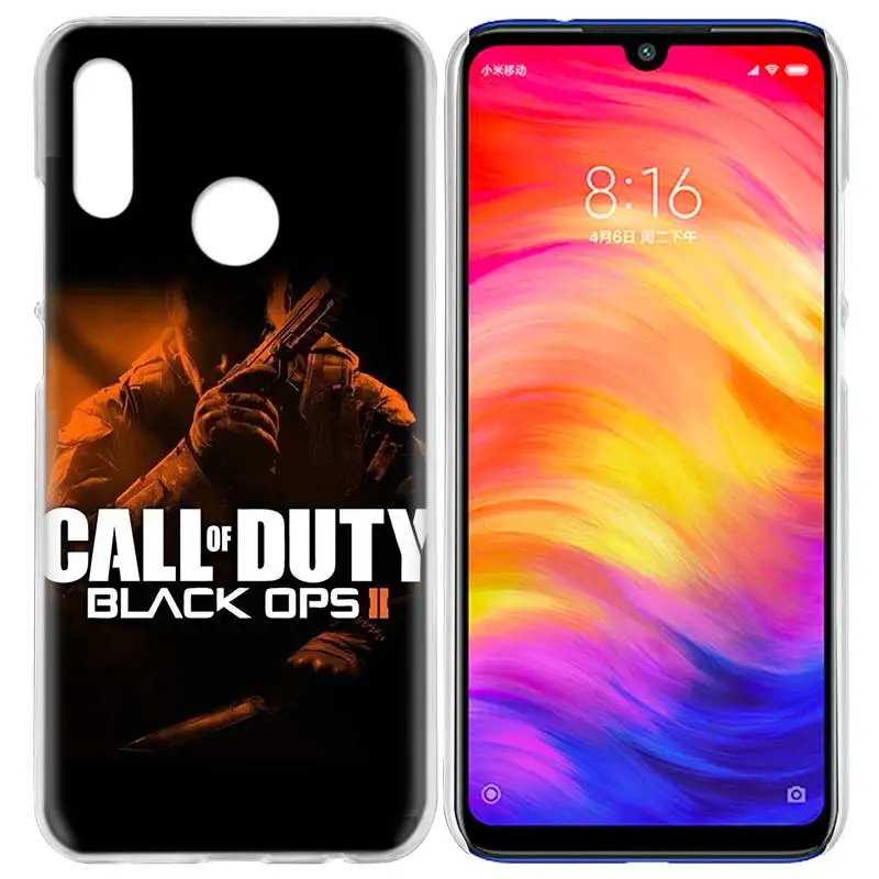 Чехол для Xiaomi Redmi Note 7 7A фотоаппаратов моментальной печати 7S 6 6A 5 Y3 K20 mi 8 до 9 лет CC9 CC9E A1 A2 A3 играть F1 Lite Pro Plus Call of Duty Вторую мировую войну