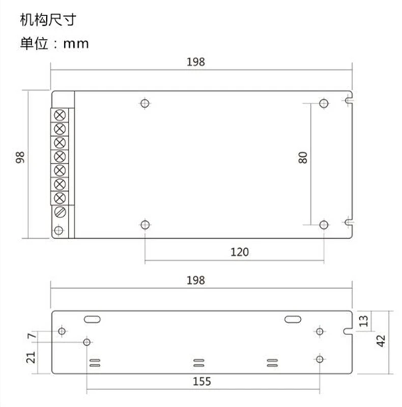 300 transformador ac110 220v para dc12 24v