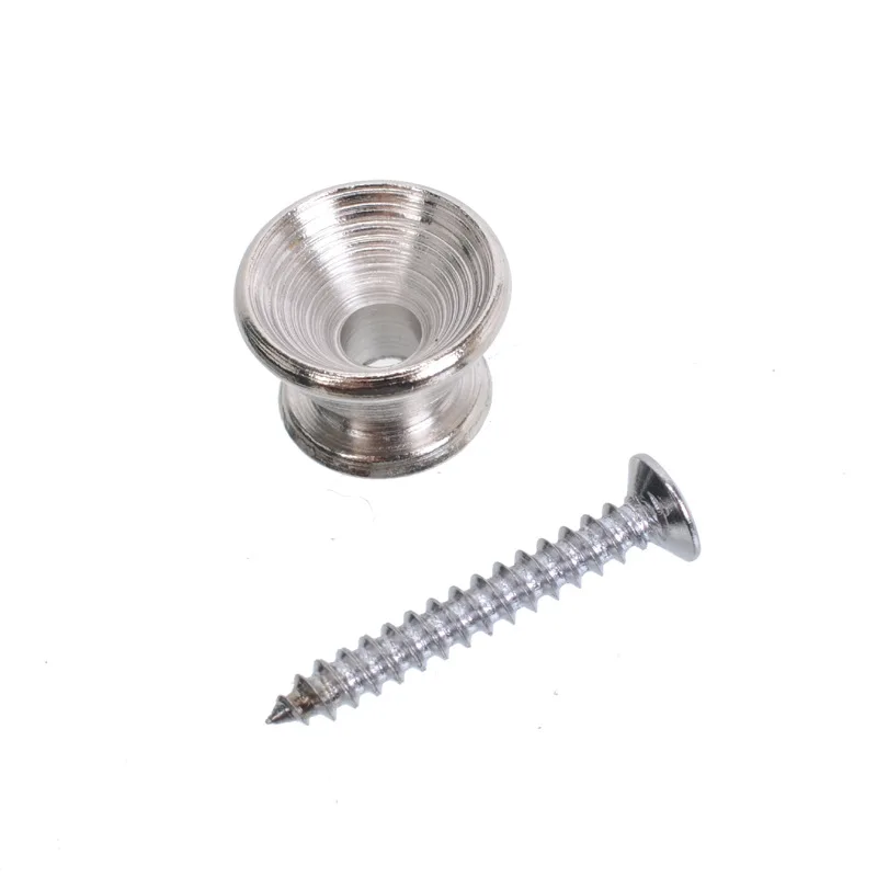 Ремешок для гитары с 2 звеньями золотистая серебристая черная застежка бас