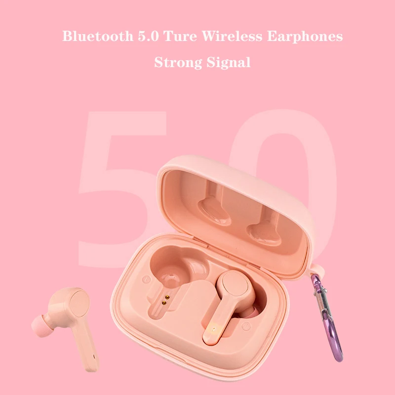 Беспроводные наушники вкладыши TWS с микрофоном Bluetooth 5 0 зарядная коробка|Наушники