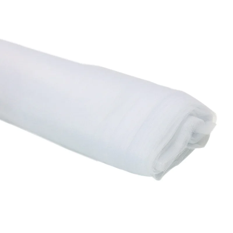 white 5" x120 футов(40 ярдов) ткань для юбки-пачки тюль болт Pew Лук ремесло для DIY банкет свадебное украшение день Рождения Вечеринка Дети ребенок душ - Цвет: white