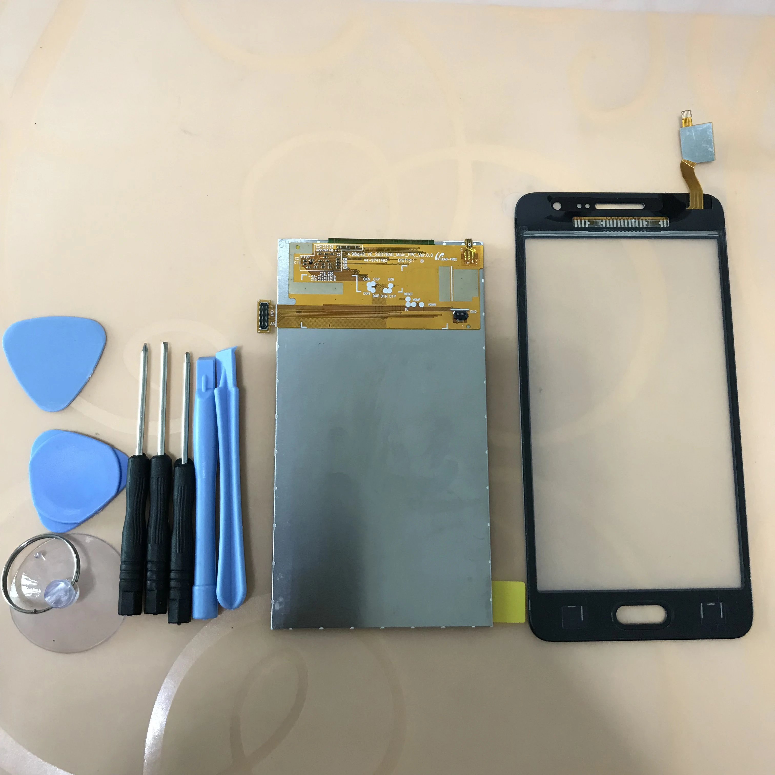 Для Samsung Galaxy Grand Prime G530 G530F G530H SM G531 G531F G531H сенсорный экран дигитайзер панель + ЖК