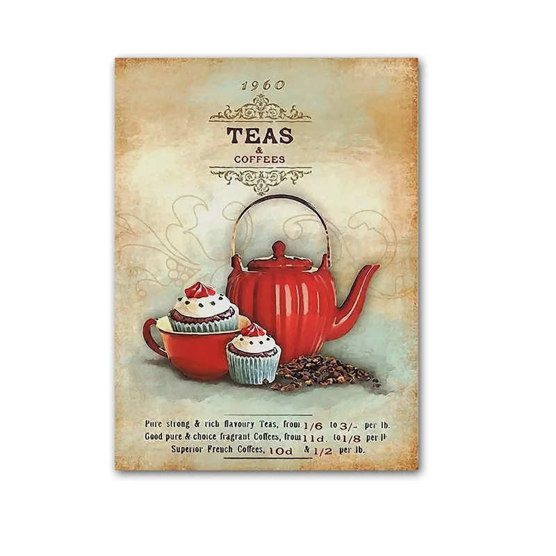 Retro-Coffee-Tea-Chocolate-Cake-Posters-And-Prints-Wall-Art-Poster-Print-Canvas-Paintings-Kitchen-Room (7)