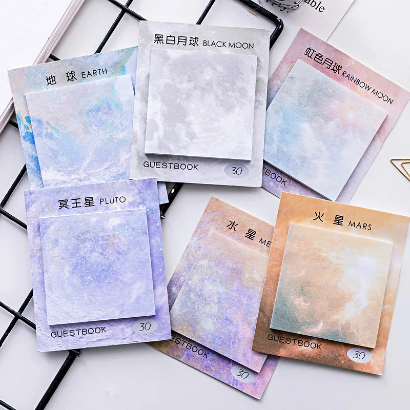 

Memo Pad Cute Stationery N Times Sticky Notes Portable Notepad School Office Supply Papeleria