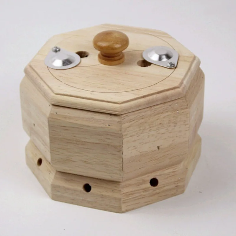 

Wooden du qi jiu Solid Wood Moxibustion Box Waist And Abdomen Moxibustion Box Moxa Stick Column Portable Moxibustion Device Cold