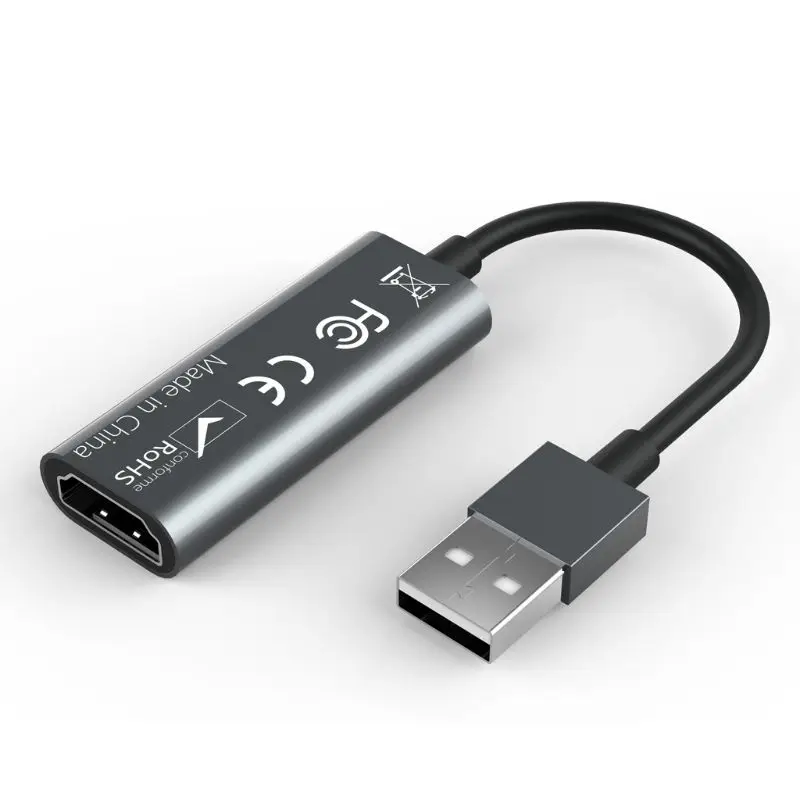 

HDMI to USB Video Capture 1080P H D Video Capture Card for TV PC PS4 Game Live
