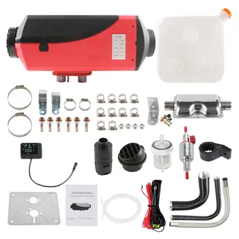 

014 5Kw 12V Car Diesel Heater Parking Heater Car Air Heater For Car Truck Bus Universal Air Heater Lcd Screen