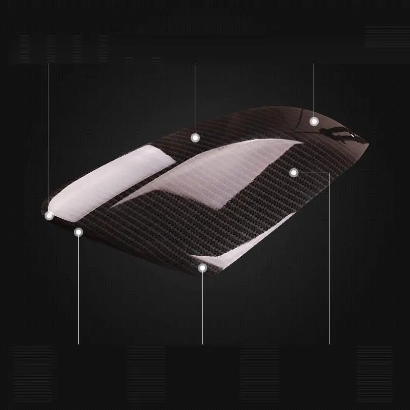 Автомобильный модифицированный хромированный чехол для окна кузова крыла