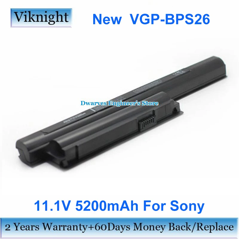 Vgpbpl26 Vgpbps26 Replacement Battery 11.1v 5200mah For Sony Vaio Eg