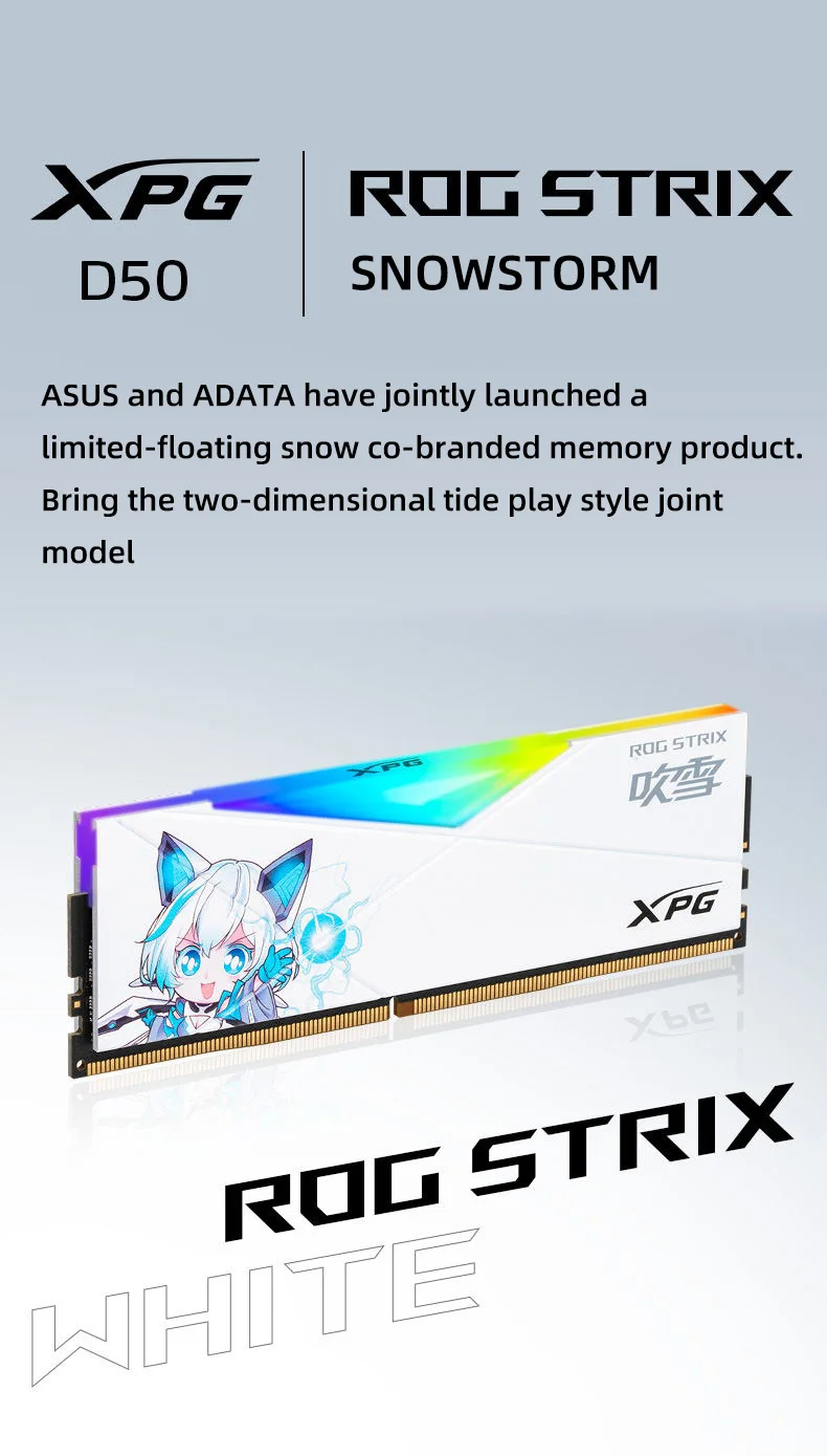 Adata XPG Spectrix D50 ROG STRIX DDR4 RGB Memoria Ram Ddr4 8GX2 16GX2 