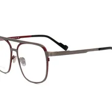 Чистый титан ретро унисекс полная оправа линза для рецептов очки оправа Анти-усталость Пресбиопия очки Брендовые очки для чтения