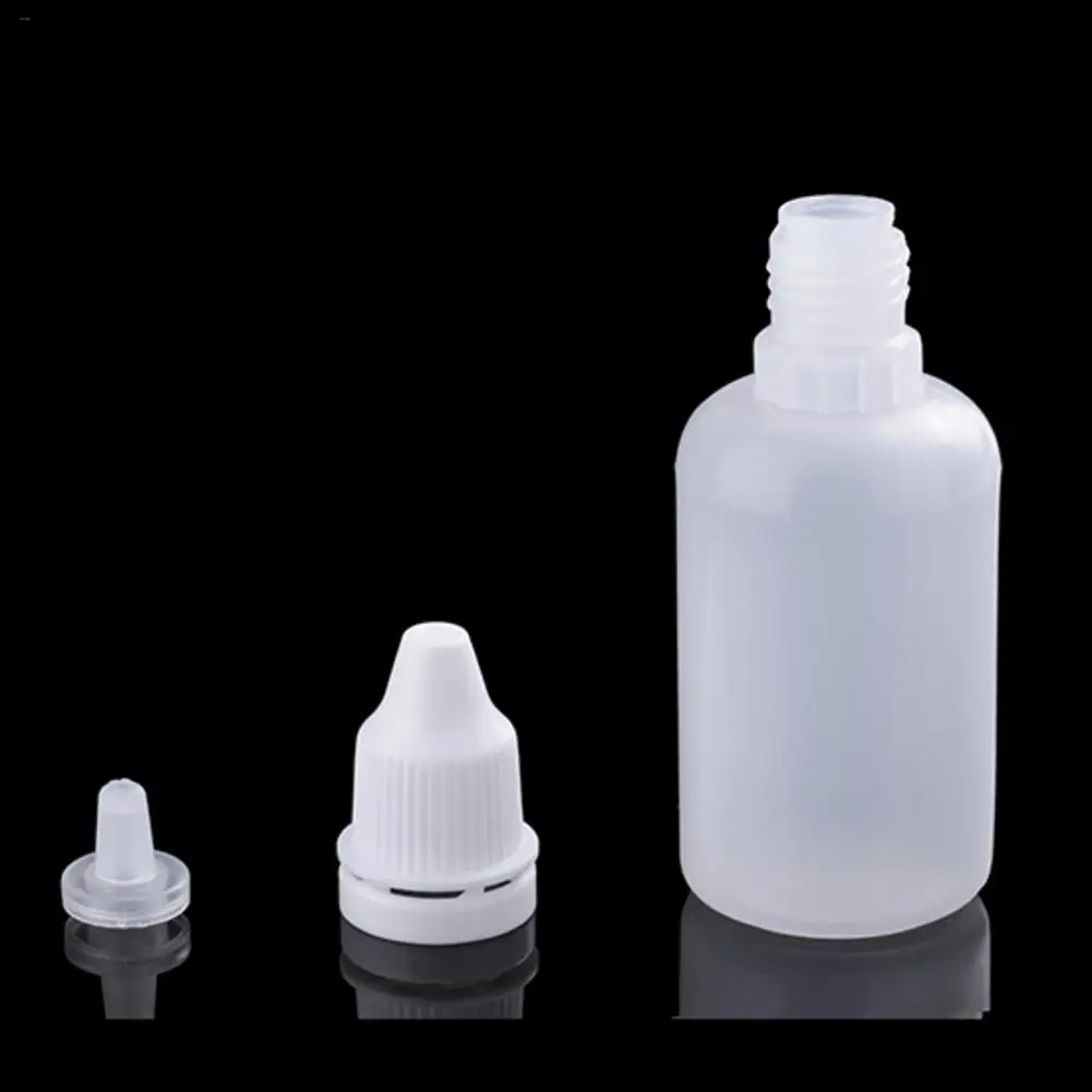 

Cheap!! 1pc 5/15/30/100ml Empty Plastic Squeezable Dropper Bottles Eye Liquid Dropper Sample Eyes Drop Refillable Stroage Bottle