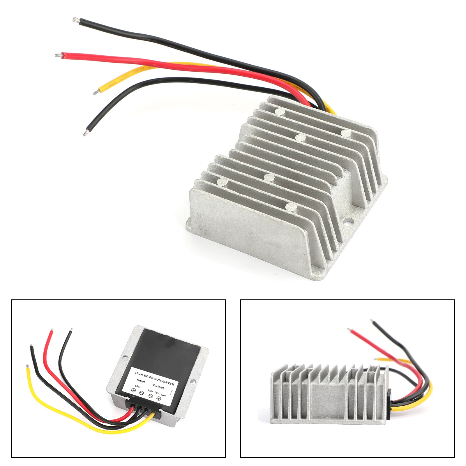 

Artudatech 12V to 19V 10A 190W DC-DC Boost Step Up Power Converter Voltage Regulator Module