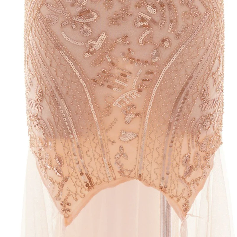 Платье размера плюс, Vestido Longo Robe Femme Ete, v-образный вырез, сексуальная открытая спина, длинное, женское, расшитое блестками Сетчатое платье для вечеринки, облегающее платье, одежда
