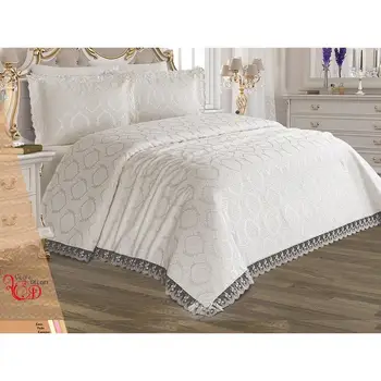 

Çeyizdiyarı French Laced Büşra Pique Pack Cream