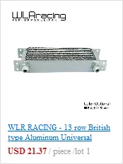WLR RACING-13 ряд британского типа алюминиевый Универсальный моторный масляный радиатор 13 рядов WLR7013