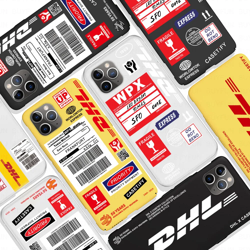 DHL экспресс силиконовый чехол для xiaomi mi 10 pro note a2 lite 9 se a3 9t на redmi 8 8t 8a 7 6 5 7a k30 ярлык