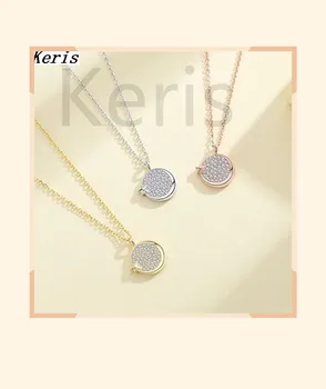 

Original Design Stellaluna Necklace Female 925 Silver Plated 14k Rose Gold Clavicle Chain Korean Web Celebrity Simple Personalit