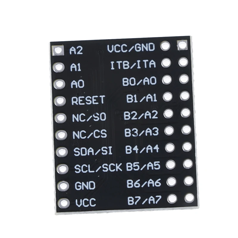 IIC IEC 16-bit I/O Expander булавки 10 МГц 2,6*2,1 см Лучшая Черный MCP23017 модуль последовательного интерфейса