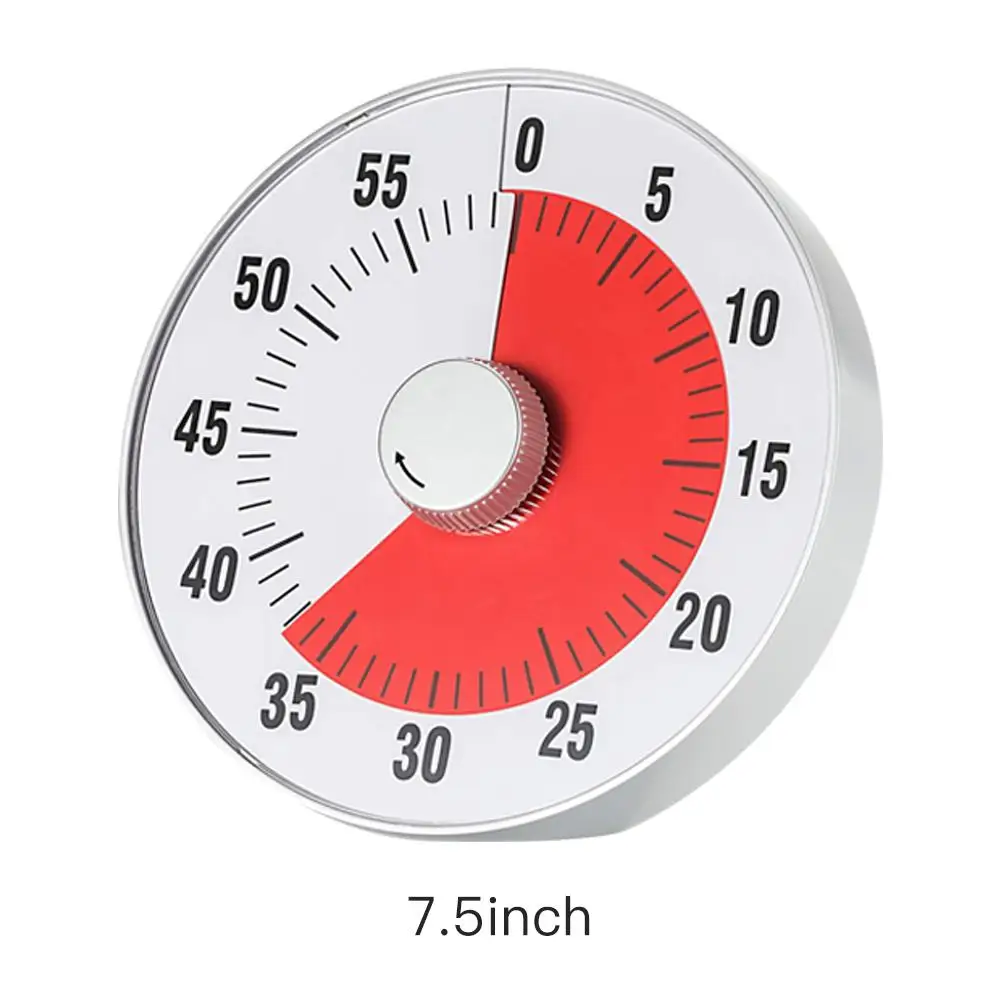 

Quiet Visual Countdown Timer Big Classroom Visual Timer Magnet Medium 60 Minute Time Silent Operation Autism