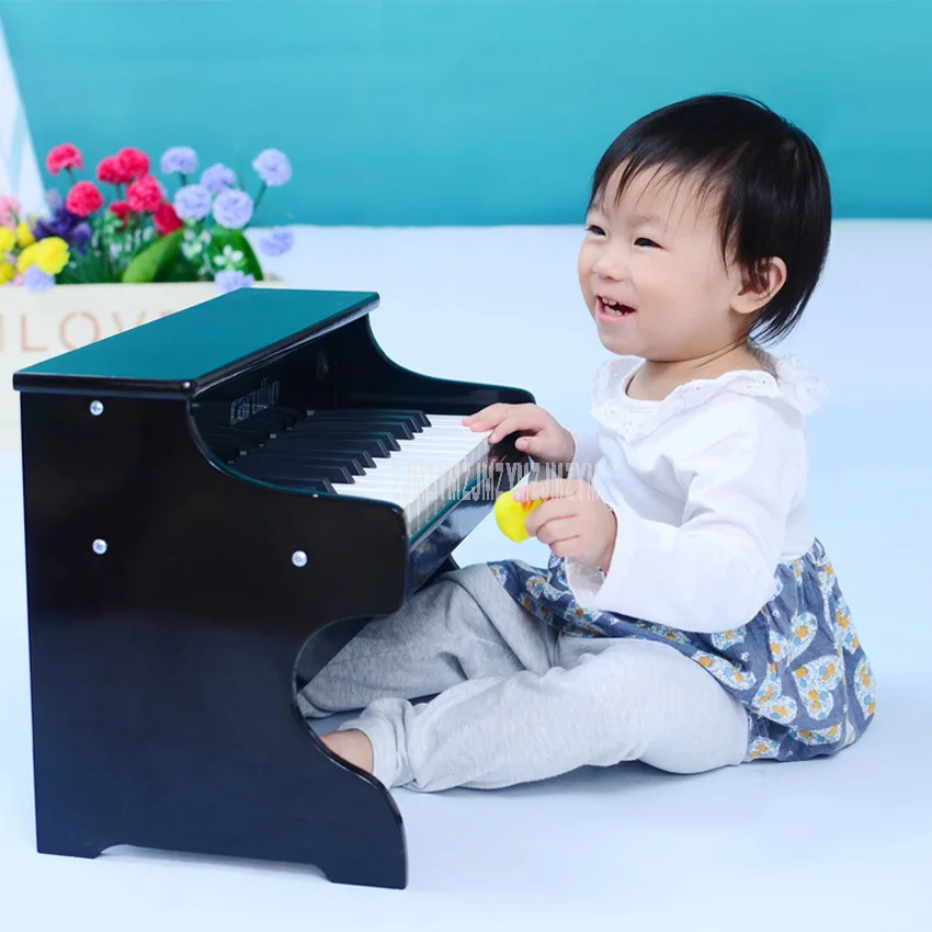 Mini Piano De Madeira Com 25 Teclas, Brinquedo Musical Pequeno Acústico Com  Teclado De Madeira Para Crianças De 1-5 Anos - Órgão Eletrônico - AliExpress